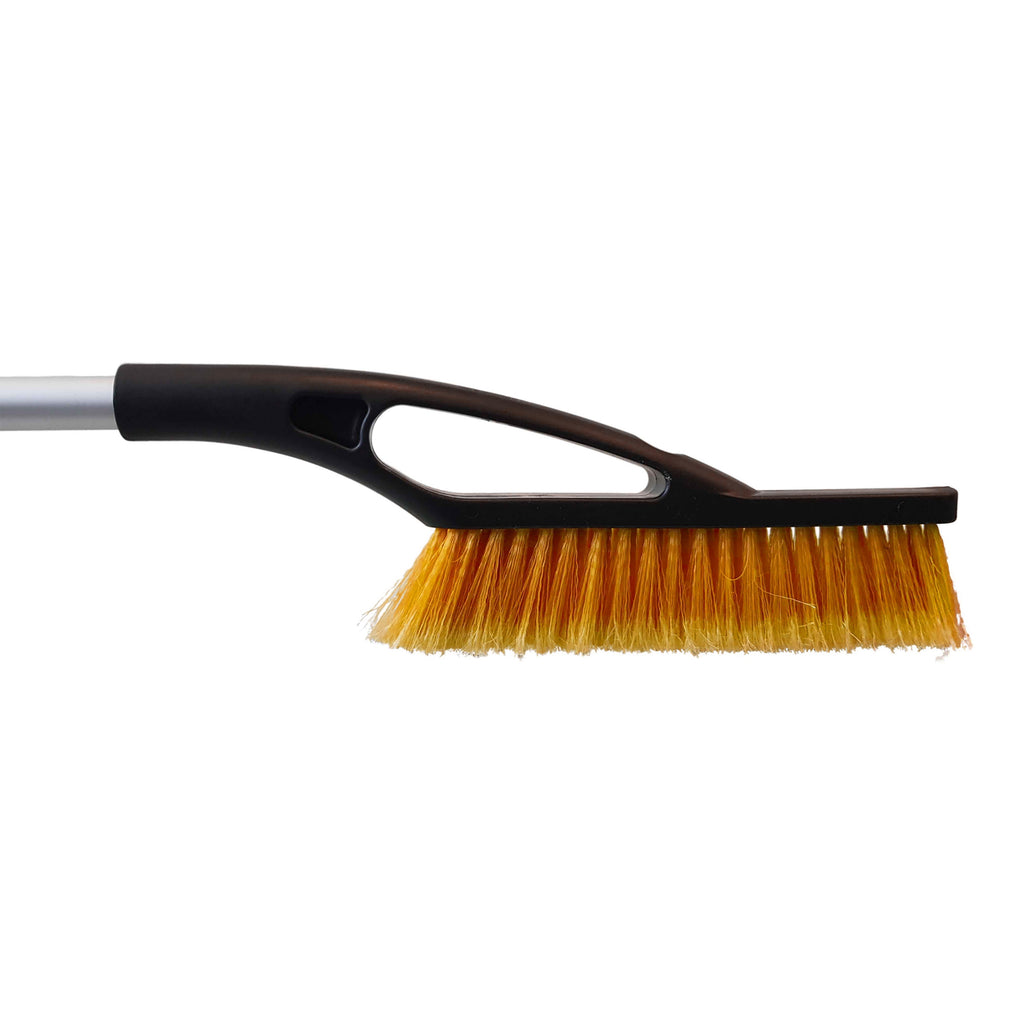 Telescopic Snow Brush + Ice Scraper Orange-2